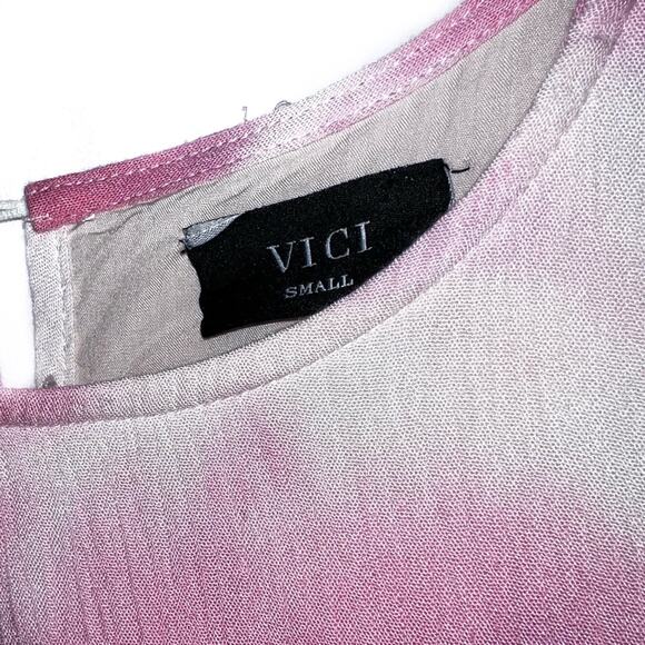 VICI Small Boho Fairy Tie-Dye Cotton Summer Dress - Picture 7 of 14